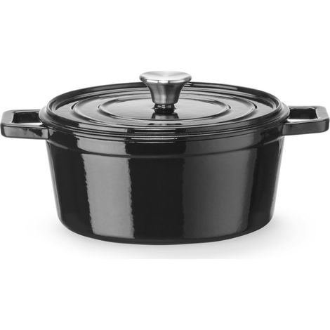 Pentola in ghisa smaltata, ovale, 3,7 l, 317x240x105 mm (1/3)