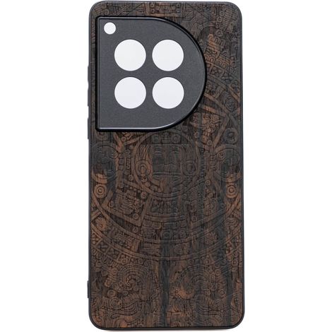 Bewood Holzhülle für OnePlus 12 AZTEC CALENDAR ZIRICOTE (1/2)
