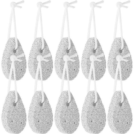 Lot de 10 jouets à mâcher pour animaux de compagnie, fabriqués en roche volcanique minérale (style aléatoire) (1/5)
