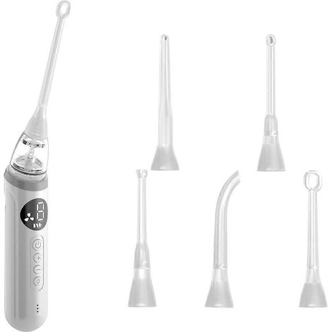 Aspirateur pour amygdales, kit d'extraction d'amygdales, hydropulseur, outil de nettoyage buccal électrique A (1/5)