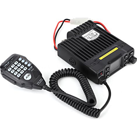 Talkie-walkie multifonctionnel portable 25 W pour voiture, mini radio bidirectionnelle VHF/UHF, émetteur-récepteur (1/5)