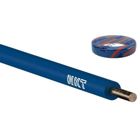 H07V-U (DY) 2,5 blaues Installationskabel /100m/