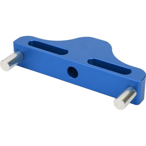 Aiguille de marquage en alliage d'aluminium pour le travail du bois, outil de traçage de ligne centrale, accessoire pour le travail du bois, bleue (1/5)
