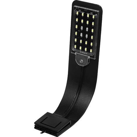 X5 LED-Aquarienleuchte, verstellbare Hochleistungsklemme, energieeffiziente Beleuchtung für Aquarien, dimmbarer Strahler mit stabiler Halterung, ideal für Aquarien