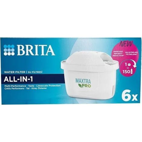 Suitable for BRITA MAXTRA PRO all-in-one multi-function filter cartridges (pack of 6) (1/5)