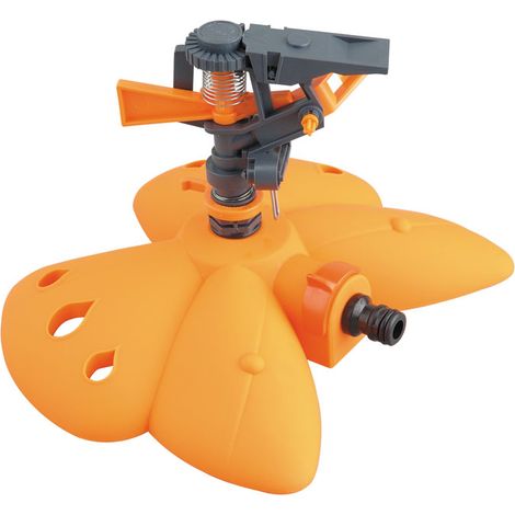 IRRIGATORE A IMPULSO BASE A FARFALLA+VALVOLA FLUSSO