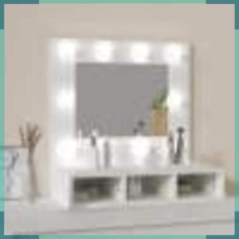 Armoire à miroir - 808882 - LED blanc - 60 x 31,5 x 62 cm - Charge max 50 kg (1/5)