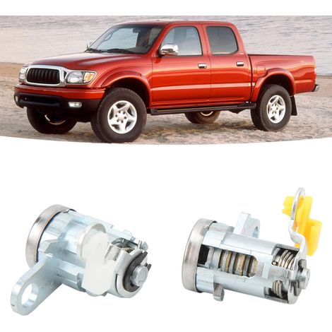Kit de cylindre de serrure de porte avant avec clé pour Toyota Tacoma 1995-2004 (OE : 6905135070) (1/5)