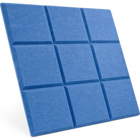 3D-Filzwandpaneele, quadratische Kopfstütze, selbstklebend, akustisch weich