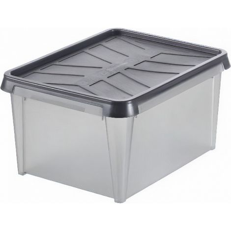 Orthex 3461050 Boîte de rangement (L x l x H) 50 x 40 x 27 cm gris 1 pc(s) (1/5)