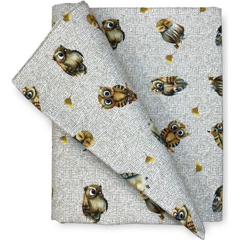 TOVAGLIA in cotone GUFI gufetti beige Cm. 140x140 x4 persone