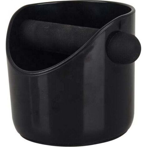 Abklopfbehälter, Kaffeesatzschale, Kaffeesatzbehälter, Kaffeesatzschale für Kaffeesatzauffangbehälter, Kaffeesatzbehälter mit abnehmbarem Metallstreifen, Barista-Zubehör für Mac