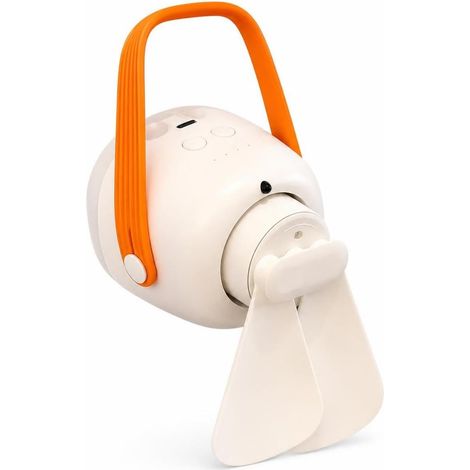 Mini ventilateur plafond portable USB rechargeable- 2 Vitesses (1/5)