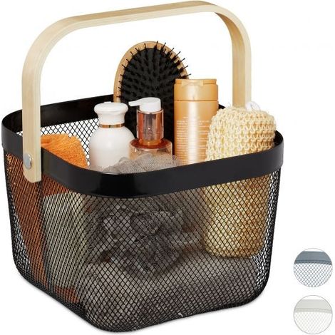 Panier de rangement avec poignée (1/5)