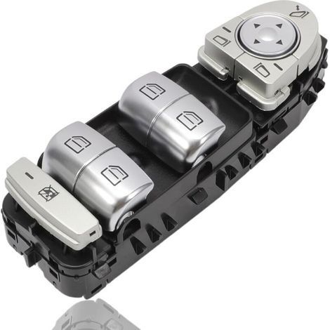 Interrupteur de Vitre Avant Gauche pour Mercedes W205 GLC X253 Classe A - Pièce Compatible OE 2059056811/2229056800- (1/5)