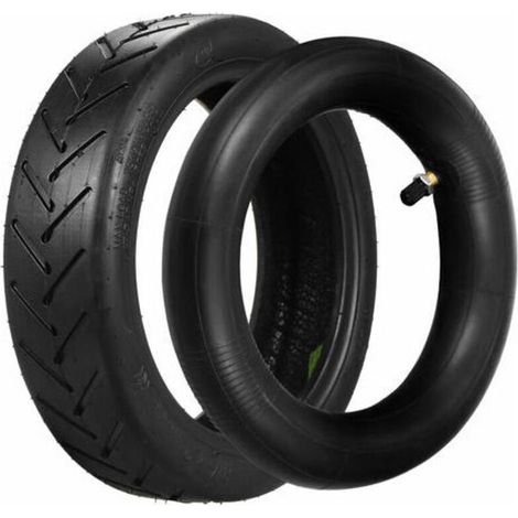 Remplacement de pneus extérieurs de chambres à air gonflables de 8,5 pouces pour accessoires de roue de scooter électrique Xiaomi Mijia M365, 1 pneu extérieur et 1 pneu intérieur (1/5)
