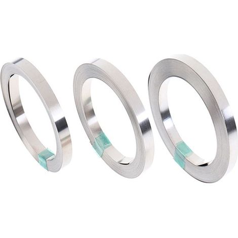 3 Rouleaux Bande De Nickel: Pur Nickel Bande, 0.15mm10M Soudure par Point Bande Nickel Pur Résistance à la Corrosion Soudeuse par Point Ruban en Nickel pour Les Batteries 18650 Batterie de Sou