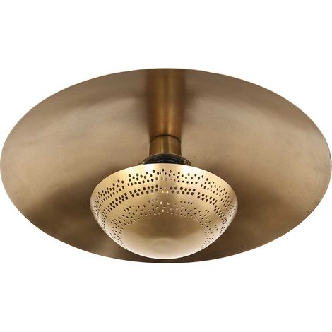 Plafón - bronce - Brass - plástico metal - Ø 42cm - E27 - 3681BR (1/4)