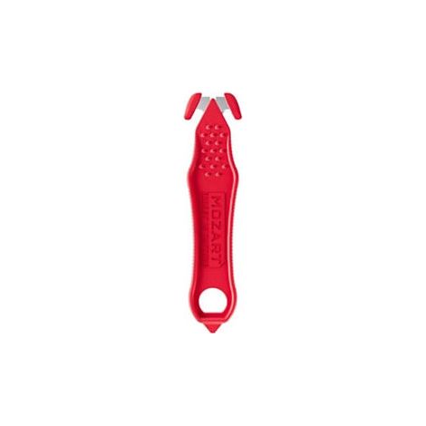 Koh-I-Noor MM1500-20 Mozart U-CUT Apri-cartone di sicurezza lama doppio uncino puntale nastro 20 pz colore Rosso
