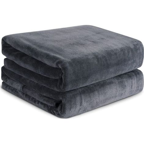 Lot de 2 serviettes de bain - Draps de Bain 80180cm Grande Serviettes très absorbantes, 80180cm(Gris)