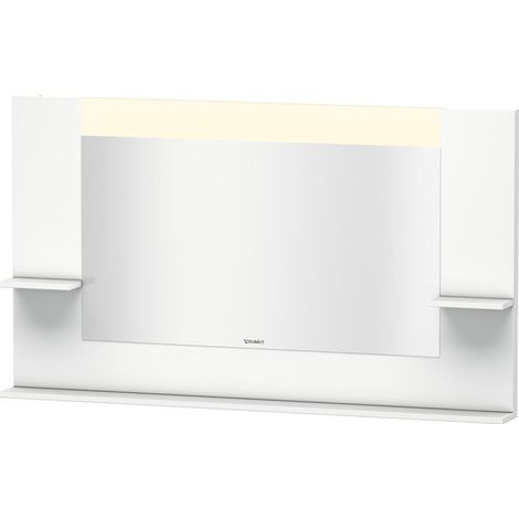Miroir DuravitVERO 142x1400x800m avec éclairage blanc mat