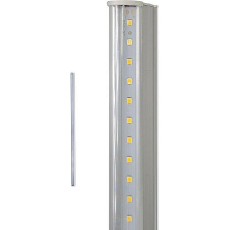 TRADE SHOP - Sottopensile Led Smd Trasparente Reglette Plafoniera 30 60 90 Cm 6500 3000 4000k - -Bianco Naturale 90 cm -