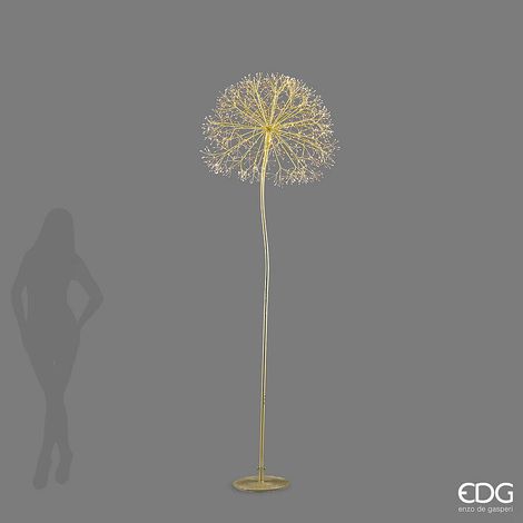 EDG Enzo De Gasperi Decoro Natalizio Tarassaco Rich Gold 1200 LED H240 Ø60 cm IP44 – Decorazione Luminosa (1/3)