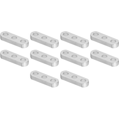 10 pièces Supports en Aluminium 4x8mm pour Montage Robotique et Équipements Industriels (1/5)