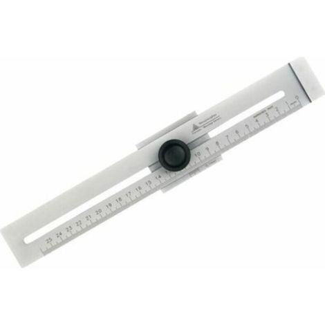 Trusquin de Traçage Métal, 0-250mm Plage de Mesure Jauge de marquage en Acier au Carbone Outils de Mesure pour le Travail du Bois, Trusquin de Menuisier