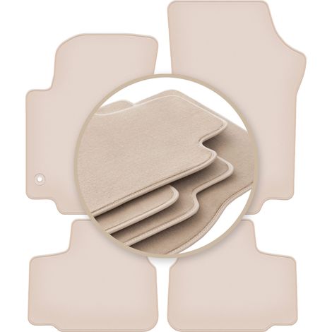 Tapis beiges PREMIUM pour : Seat Mii hayon 2011- (1/5)