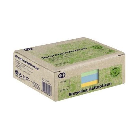 Soennecken Haftnotiz oeco 5868 RC 125x75mm 100Bl. sort. 12St. (1/3)