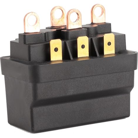Relais solénoïde de treuil 12V 120A, universel pour ATV, UTV, 4x4 et systèmes de treuillage (1/5)