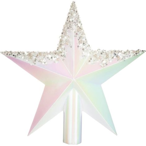 Escudo de árbol de Navidad Colorama de Noël en plástico H22cm - Feeric lights & christmas
