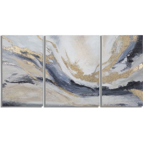 Leinwand-Malset mit Gaspons, 3-teilig, 45 x 2,7 x 80 cm bis 60 x 2,7 x 80 cm (1/5)