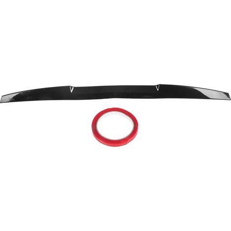 Aileron d'Aérochargement en Caoutchouc Noir Universel pour Modification Automobile [Aileron] + [Aileron d'Aérochargement] + [Caoutchouc Noir Universel] (1/5)