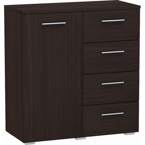 Kommode HELENA 80cm 1D4S VENGE wenge