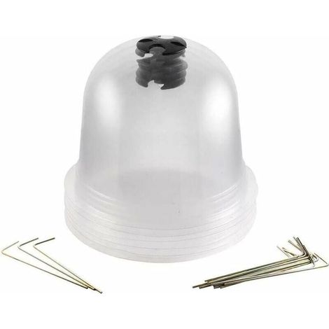 Cloches à salades Plastique - Lot de 6 (1/5)