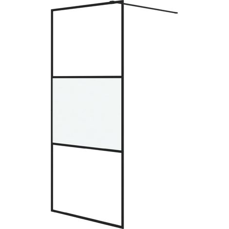 Maison Exclusive - Parete Doccia Walk in 90x195 cm Vetro Semi Smerigliato ESG