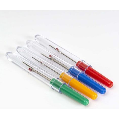 Lot de 4 découd-vite - Outils de couture pour retirer les fils et coutures - Coupe-fil et découseur - Accessoires de couture et retouche