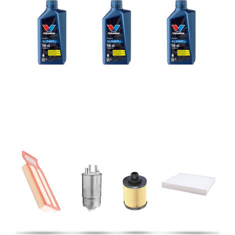 Kit tagliando 4 FILTRI e 3L OLIO compatibile con Ford KA II 1.3 Cdti 55kw dal 2008 (1/5)