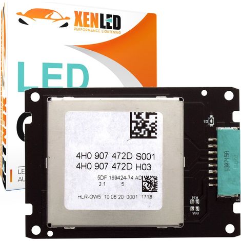 Module pilote éclairage phare 4H0907472E & 4H0907472D - compatible avec Audi A6, A7, A8 2012 – 2018 (1/5)