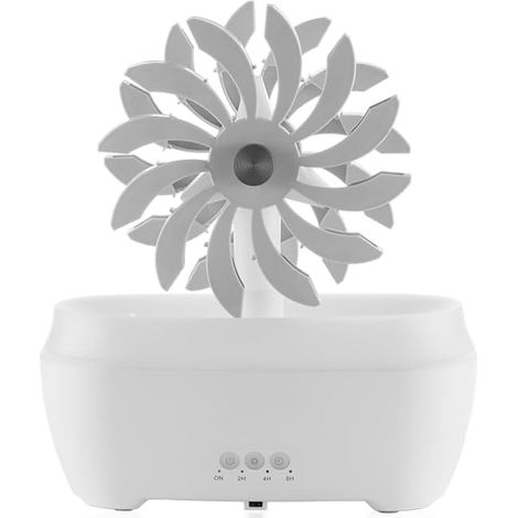 Difusor de aromas con forma de molino de viento, humidificador de lluvia de nubes, difusor de aromaterapia para interiores. (1/5)