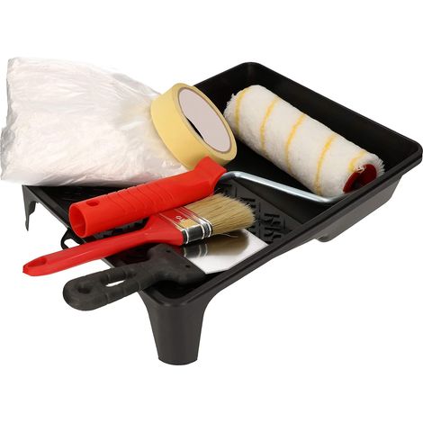 KOTARBAU Set de peinture 6 pièces avec bol de peinture pour travaux de rénovation et de peinture. (1/5)