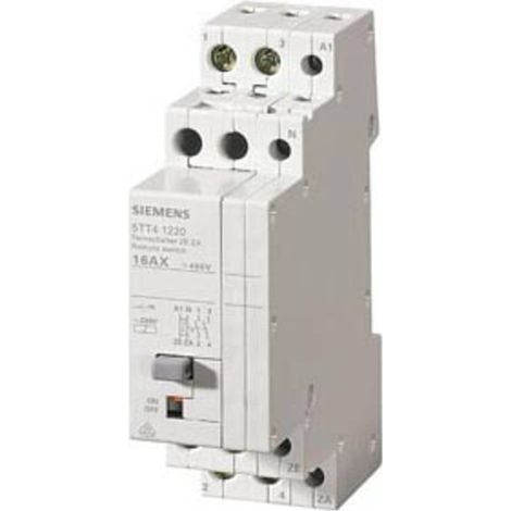 Dispositivo di comando Siemens 5tt4122-0 16A montaggio guida DIN (1/2)