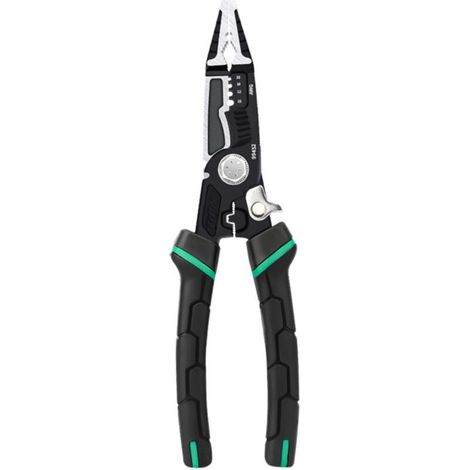 Pince universelle multifonction 10 fonctions en 1 Coupe, sertit, dénude Pour électricien, plombier, bricoleur EDC compact (1/5)