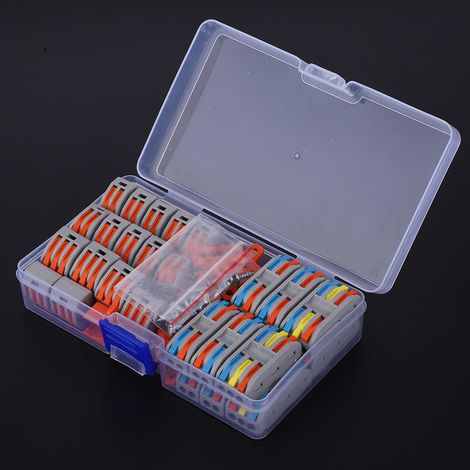 58-teiliges Kompakt-Verdrahtungsverbinder-Set mit Leitern (PCT 11–28 AWG) und Halterungsschrauben für Motoren (1/5)