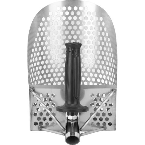 Pelle à sable en acier inoxydable robuste pour détecteur de métaux, outil de fouille plage et recherche sous l'eau (1/5)