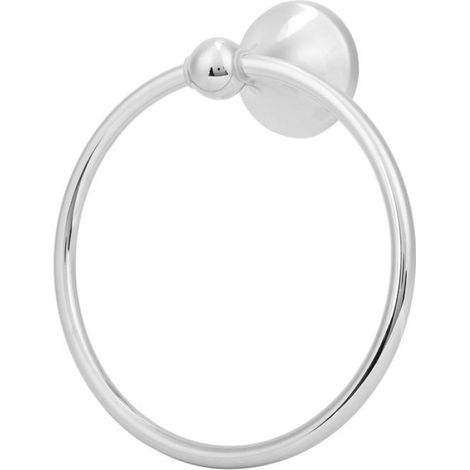 1 Anneau porte-serviettes, Acier inoxydable, Alliage de zinc, Design moderne, Salle de bain (1/5)