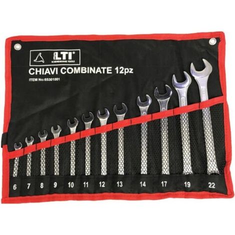 Chiave combinata fissa e stella: N° 10 LTI