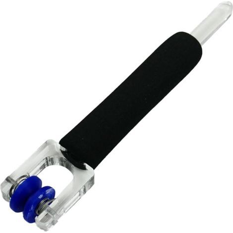 Foil Crimper Tool, Crimping Tool, Foil Burnisher, Glass Crafting Tools, Small Glass Foil Polisher, Multifunctional Aluminum Crimper, Ergonomic Wear-Resistant for Crafting Enthusiasts and Professionals (1/5)